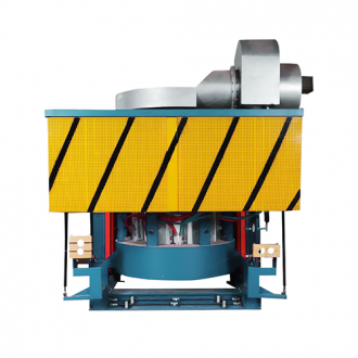 中頻爐，感應(yīng)爐鋼殼爐體的特點：（洛陽萬峰工業(yè)爐）